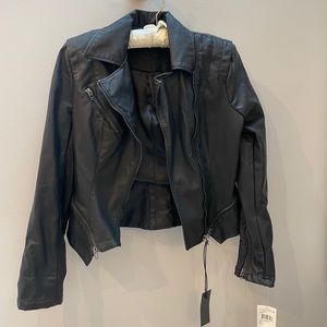 Blank NYC faux leather jacket